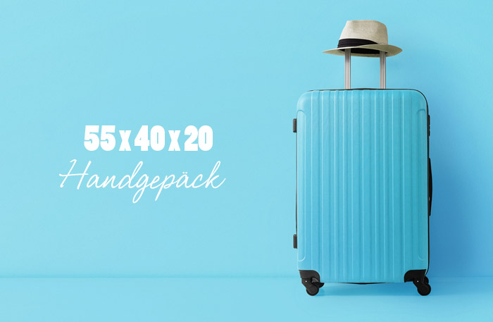 Handgepäckkoffer 55x40x20
